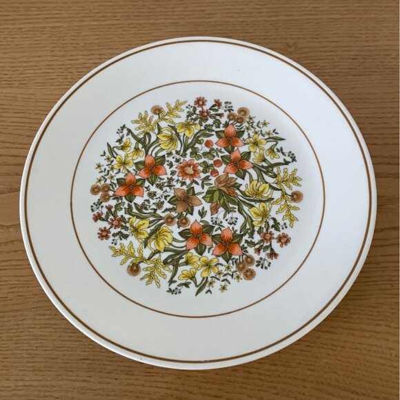 Corelle By Corning Indian Summer Pattern Dinner Plates Set Of 2 10.25 Inch - Picture 2 of 5